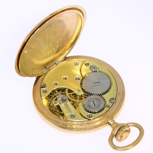 Omega Avance Retard Ladies pocket watch antique 1890 Images by Adin Antique Jewelry